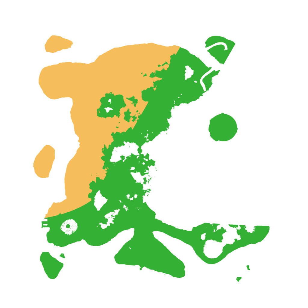 Biome Rust Map: Procedural Map, Size: 3000, Seed: 8760415