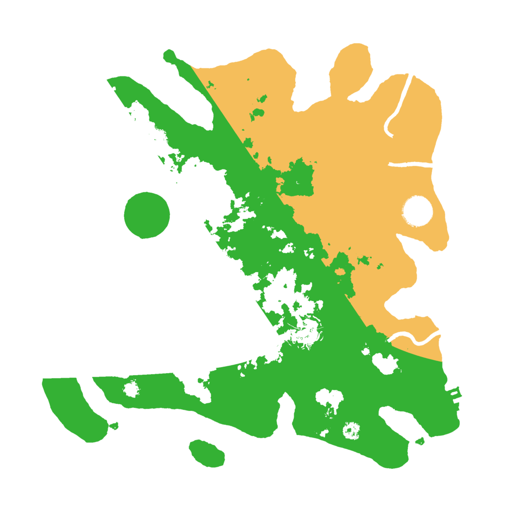 Biome Rust Map: Procedural Map, Size: 3000, Seed: 9281034