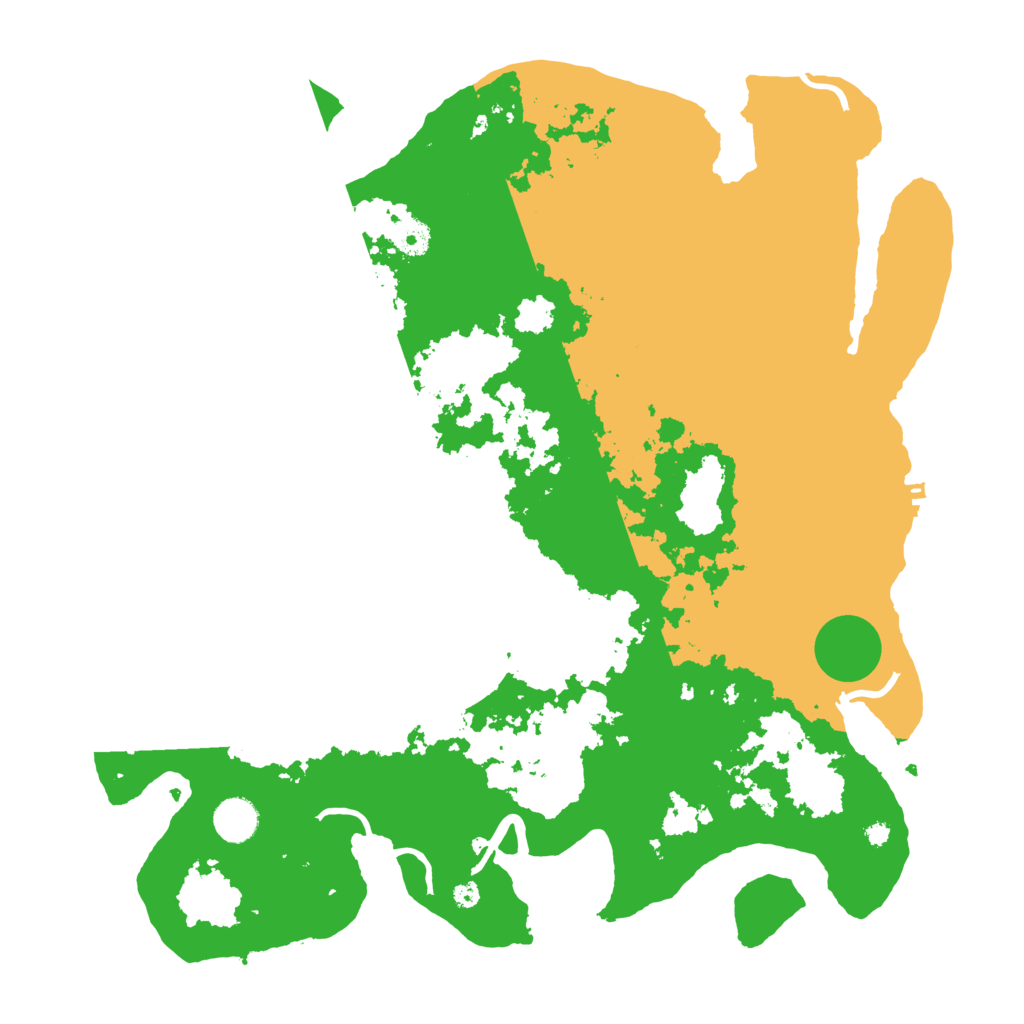 Biome Rust Map: Procedural Map, Size: 4050, Seed: 433397864