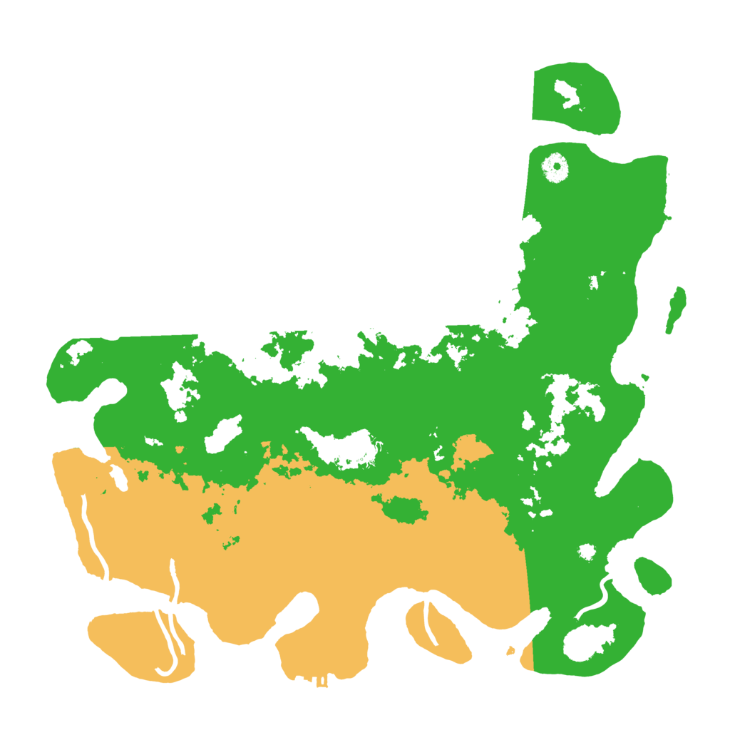 Biome Rust Map: Procedural Map, Size: 4000, Seed: 122255563