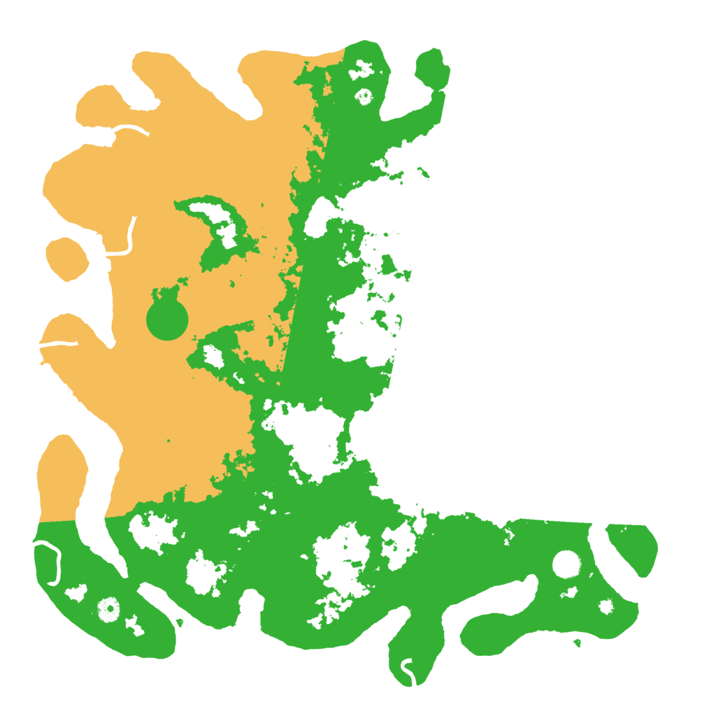 Biome Rust Map: Procedural Map, Size: 4500, Seed: 30562275