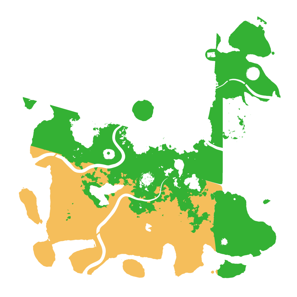 Biome Rust Map: Procedural Map, Size: 4000, Seed: 667880