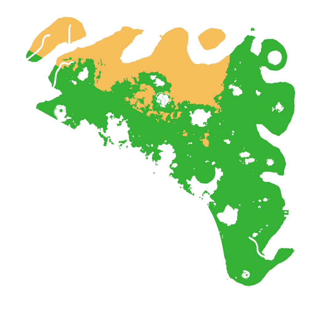 Biome Rust Map: Procedural Map, Size: 4000, Seed: 520131452