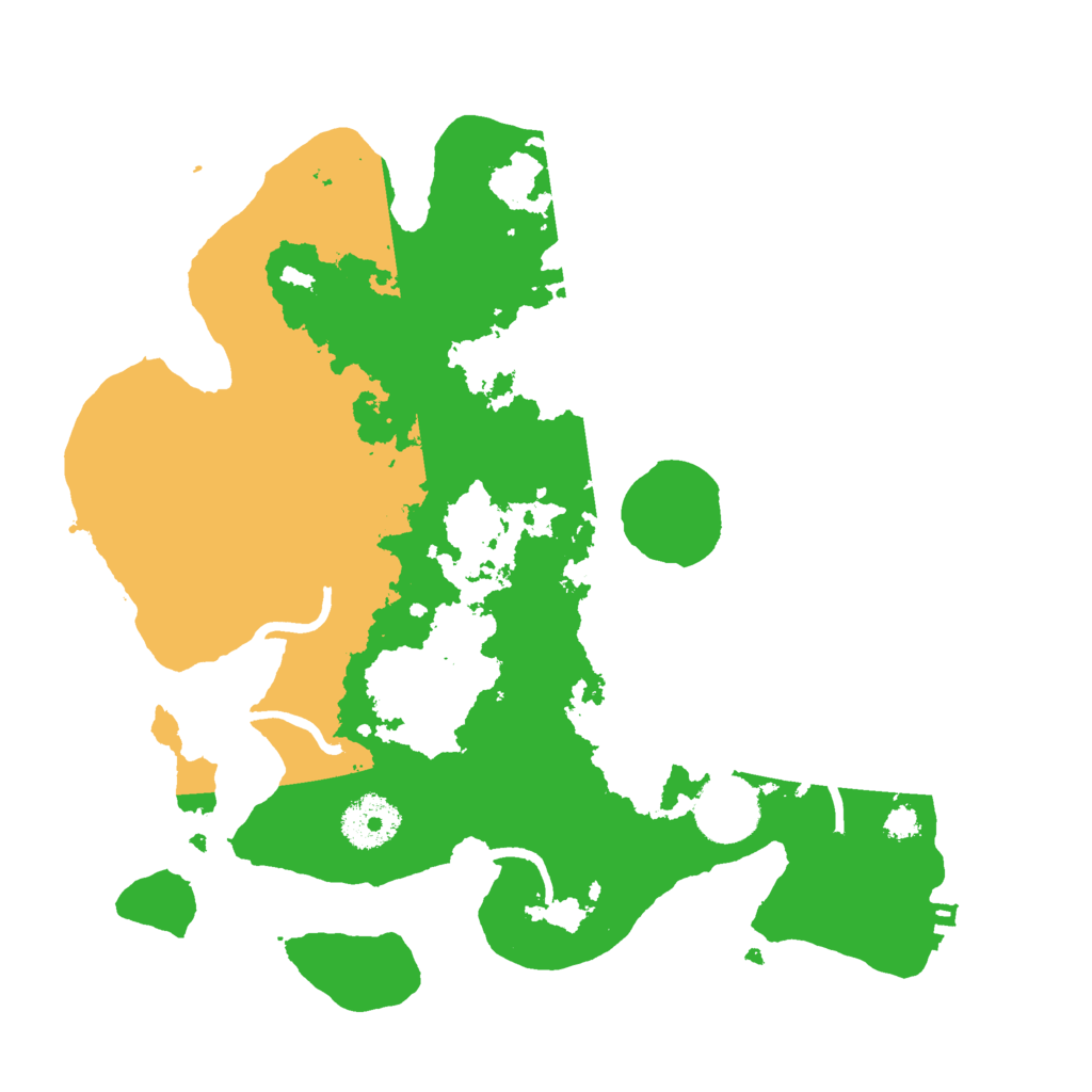 Biome Rust Map: Procedural Map, Size: 3000, Seed: 26333