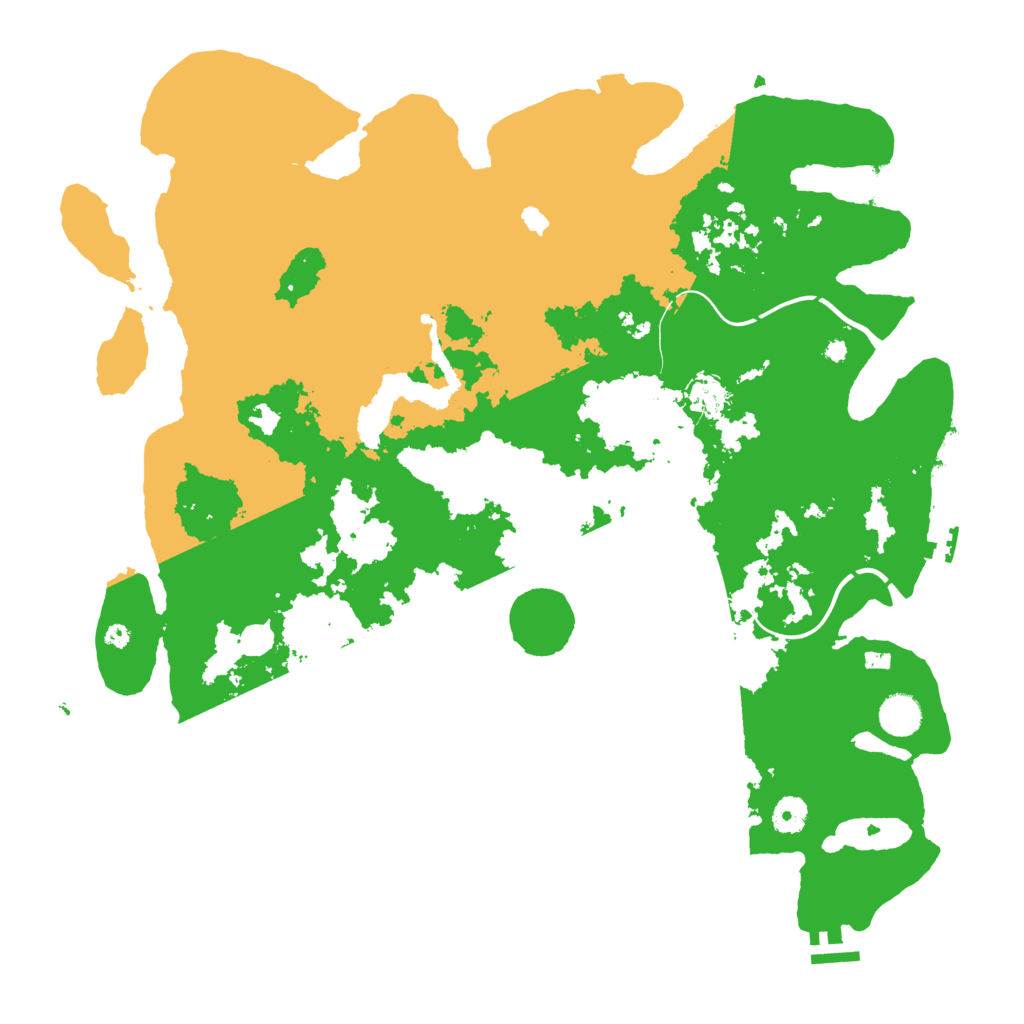 Biome Rust Map: Procedural Map, Size: 4250, Seed: 258991325