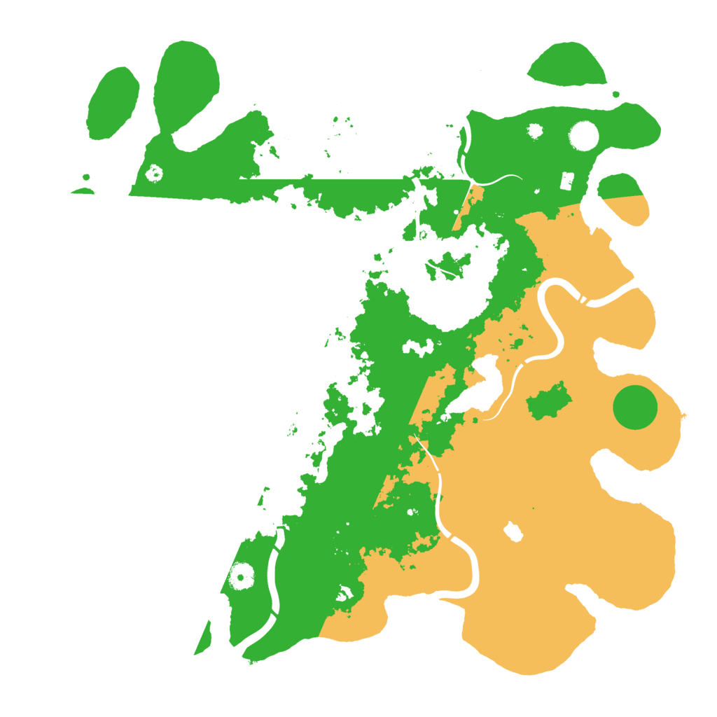 Biome Rust Map: Procedural Map, Size: 4250, Seed: 1814513869