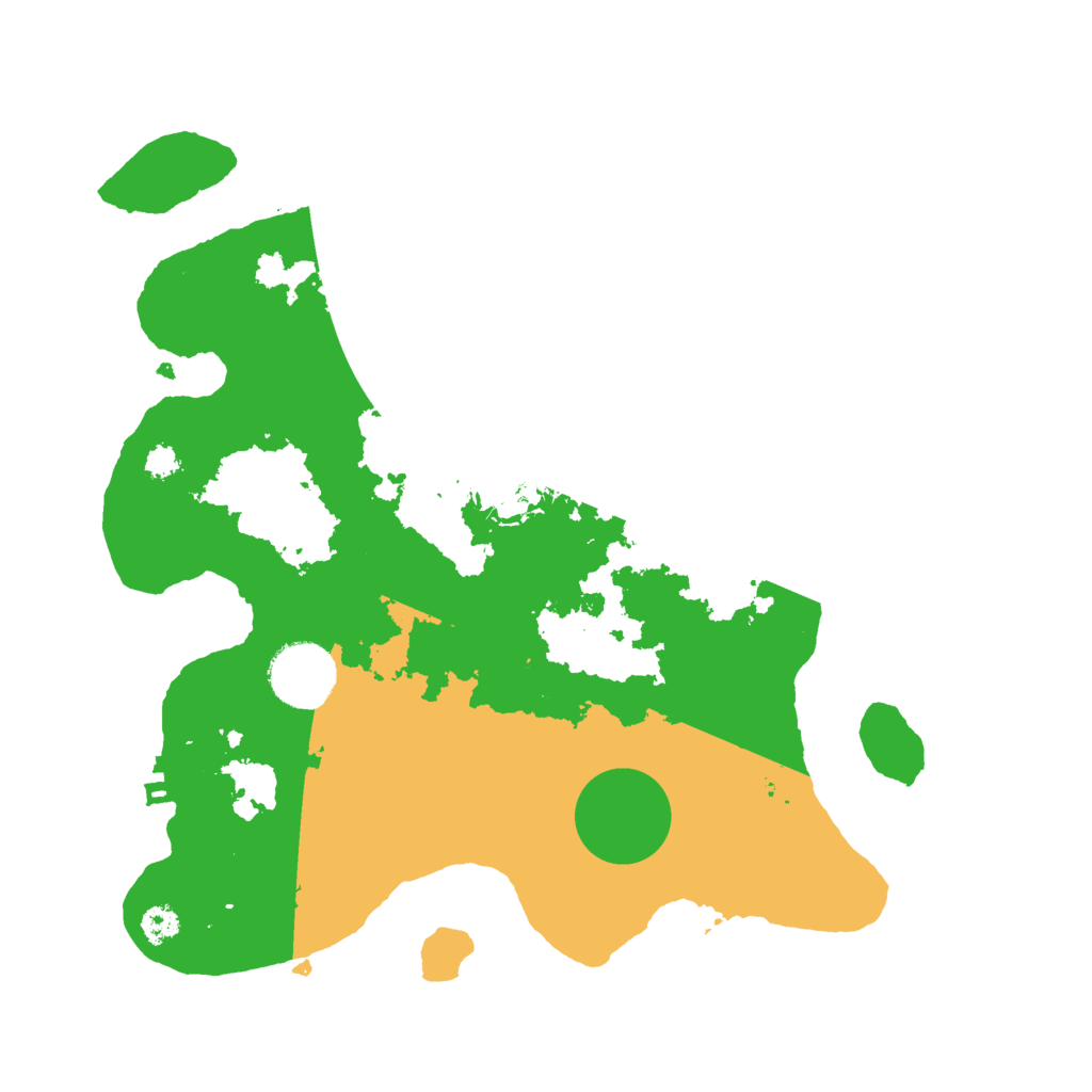 Biome Rust Map: Procedural Map, Size: 3000, Seed: 71384