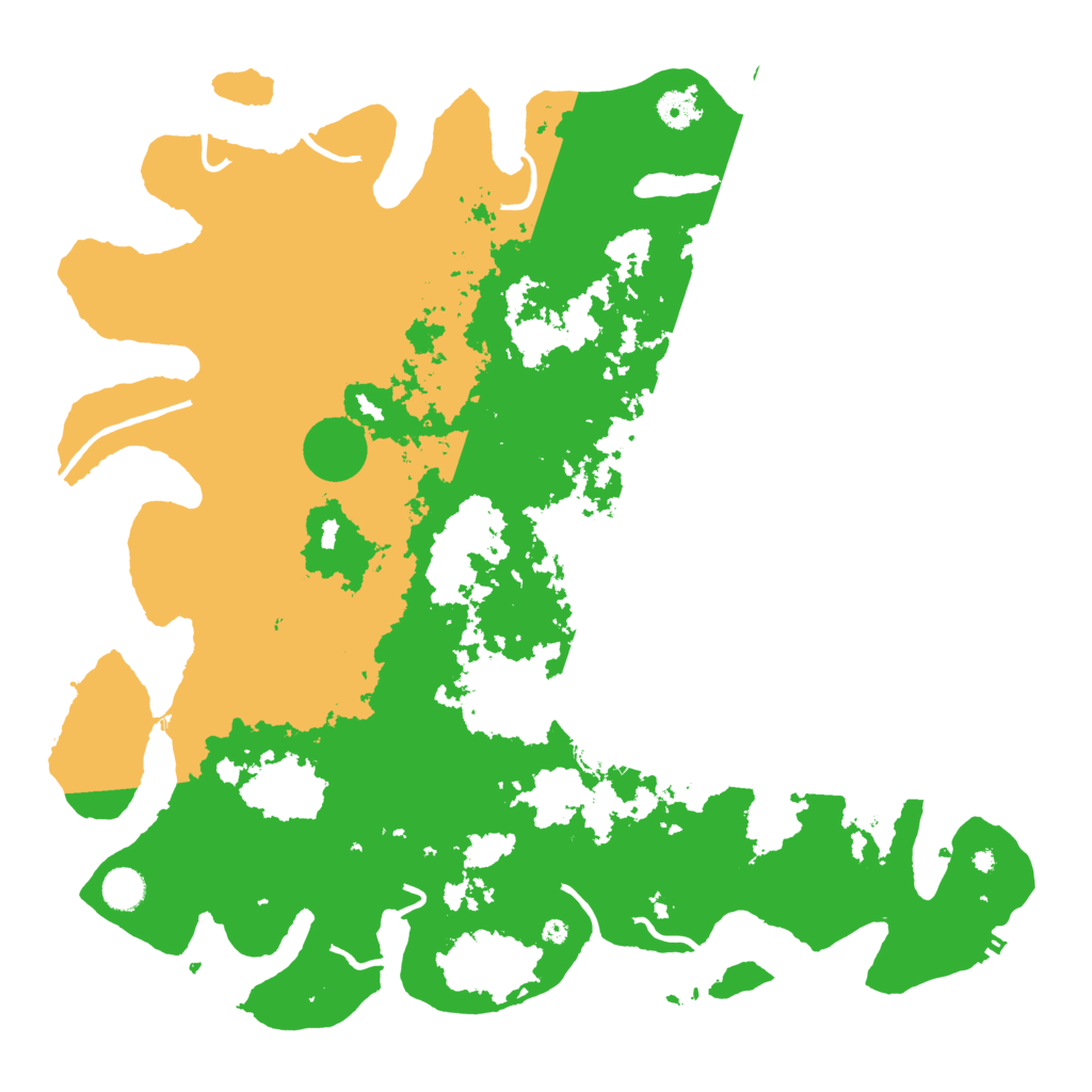 Biome Rust Map: Procedural Map, Size: 4500, Seed: 1418195380