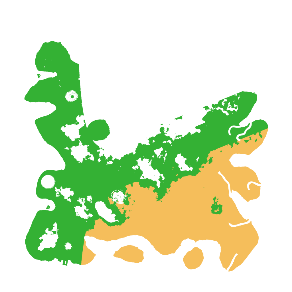 Biome Rust Map: Procedural Map, Size: 3750, Seed: 539360207
