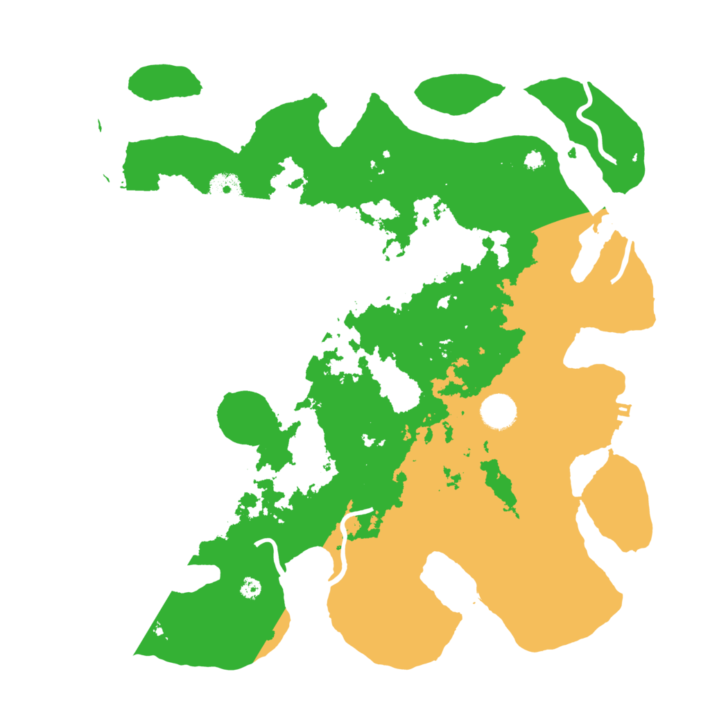 Biome Rust Map: Procedural Map, Size: 3500, Seed: 1930008761