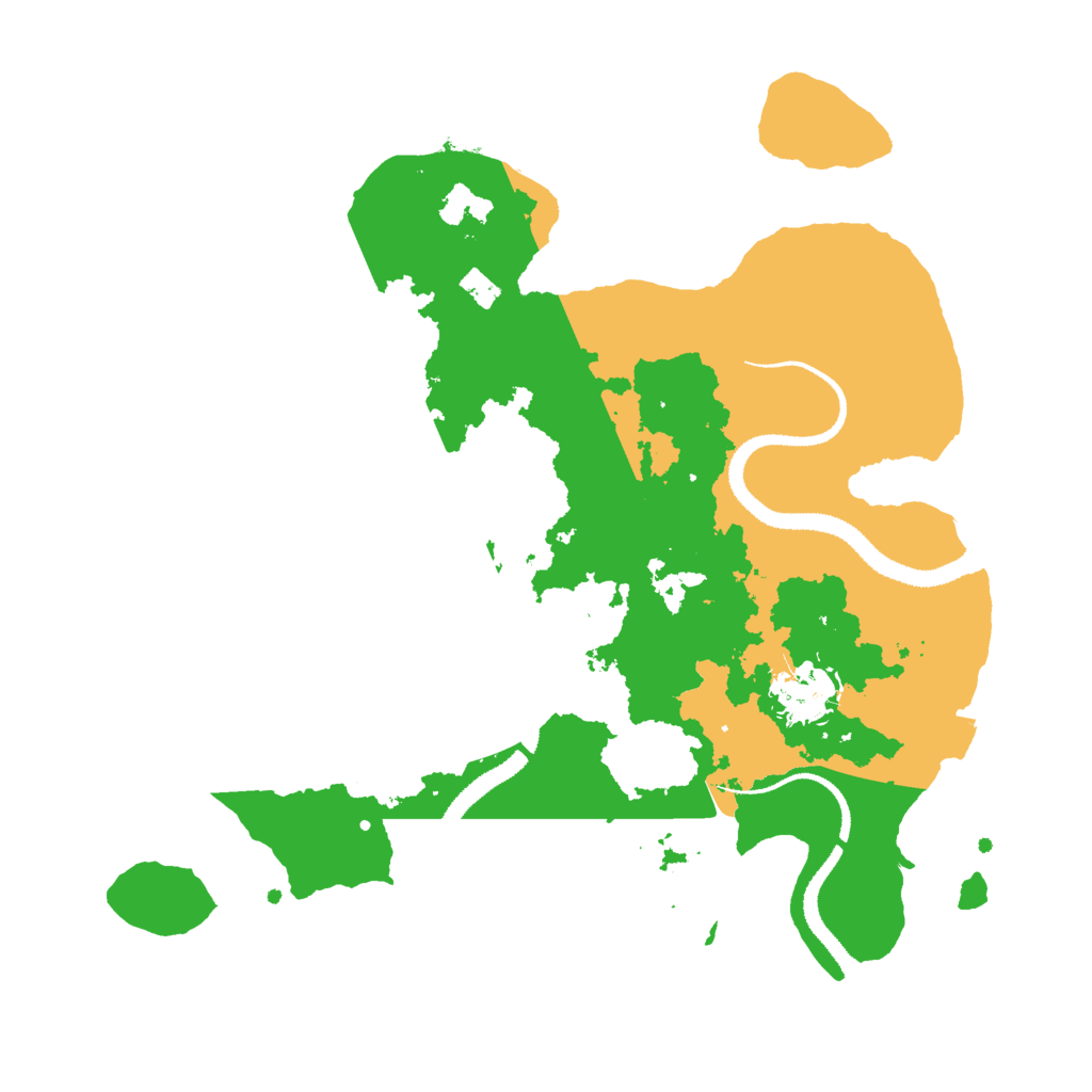 Biome Rust Map: Procedural Map, Size: 3000, Seed: 1389887987