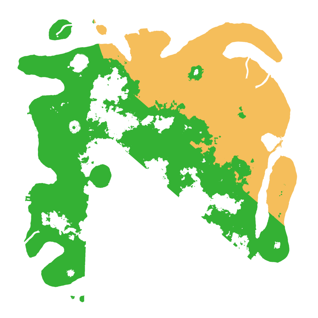 Biome Rust Map: Procedural Map, Size: 4000, Seed: 1887528487