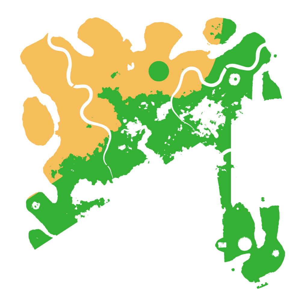 Biome Rust Map: Procedural Map, Size: 4000, Seed: 98960362