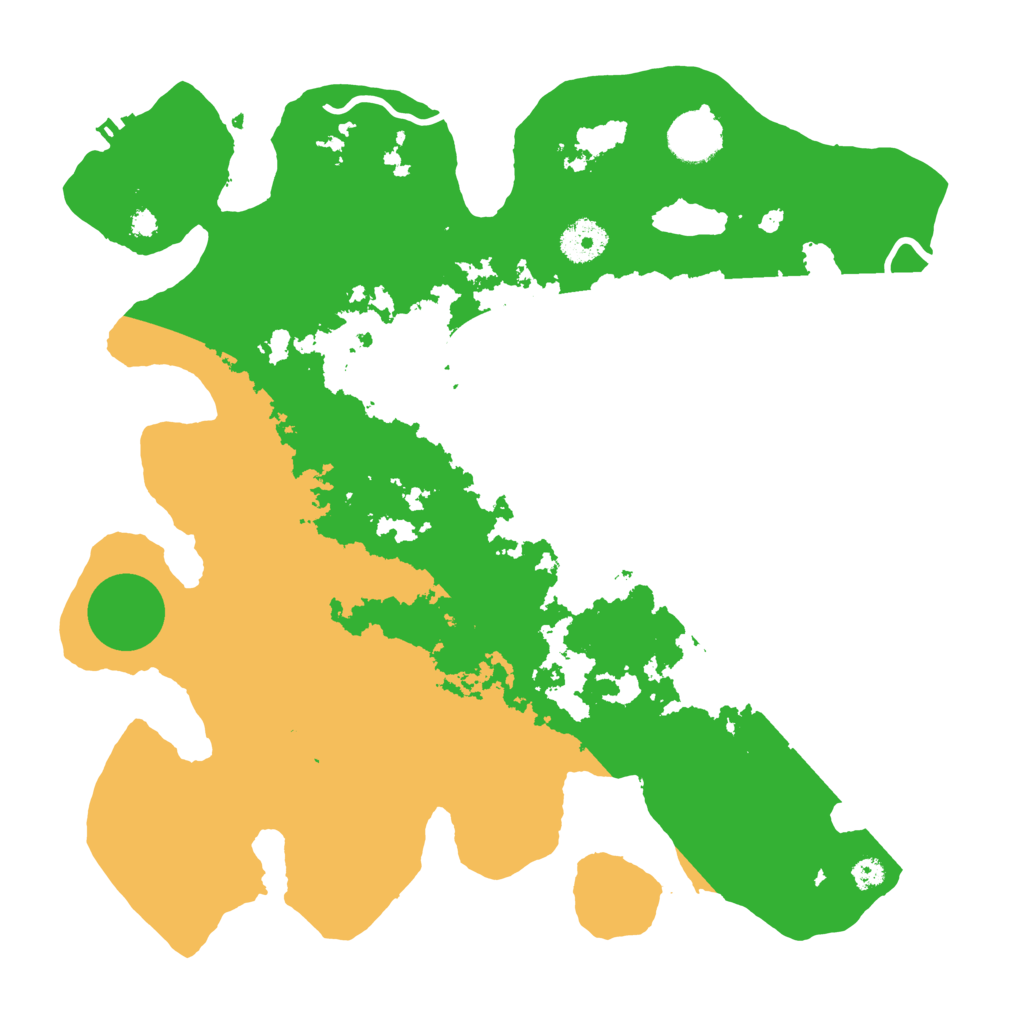 Biome Rust Map: Procedural Map, Size: 3500, Seed: 1441861715