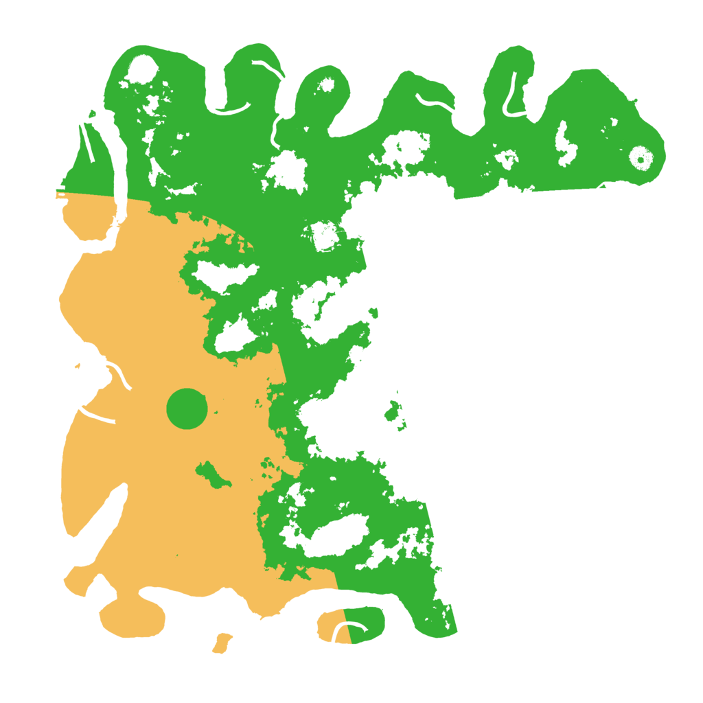 Biome Rust Map: Procedural Map, Size: 4500, Seed: 203442673