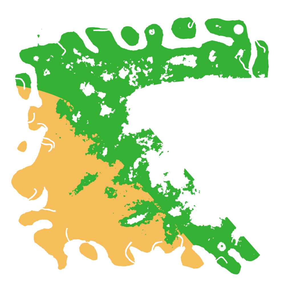 Biome Rust Map: Procedural Map, Size: 5200, Seed: 137564555
