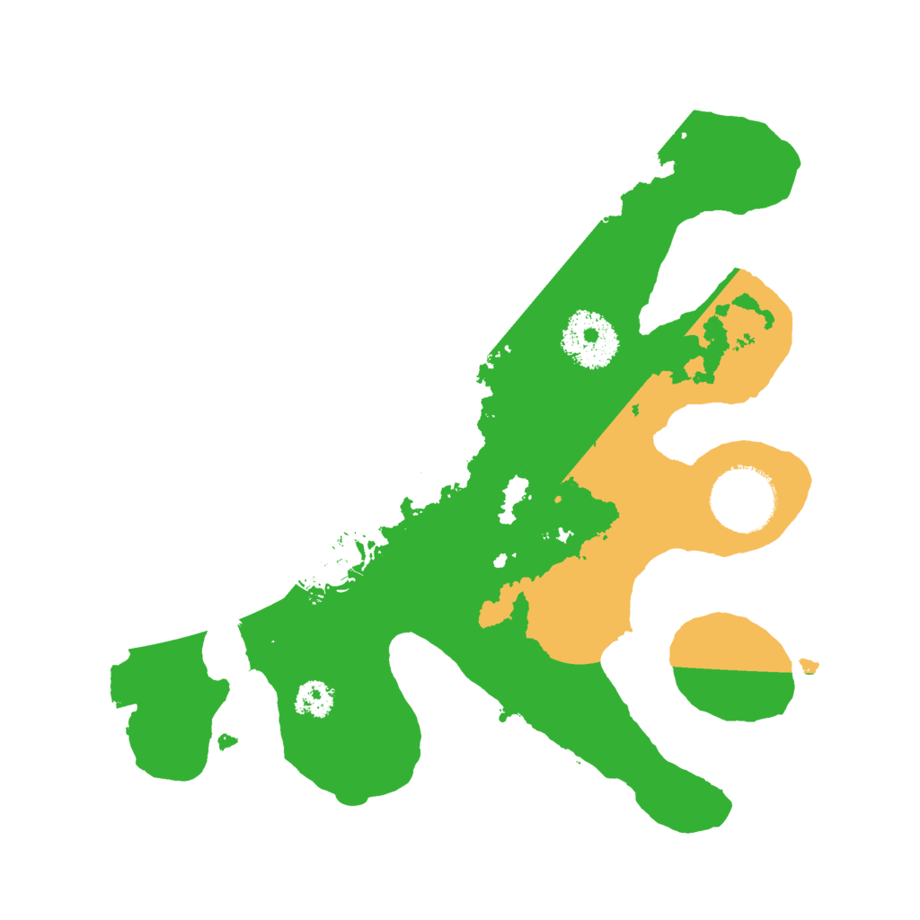 Biome Rust Map: Procedural Map, Size: 2500, Seed: 1903082744