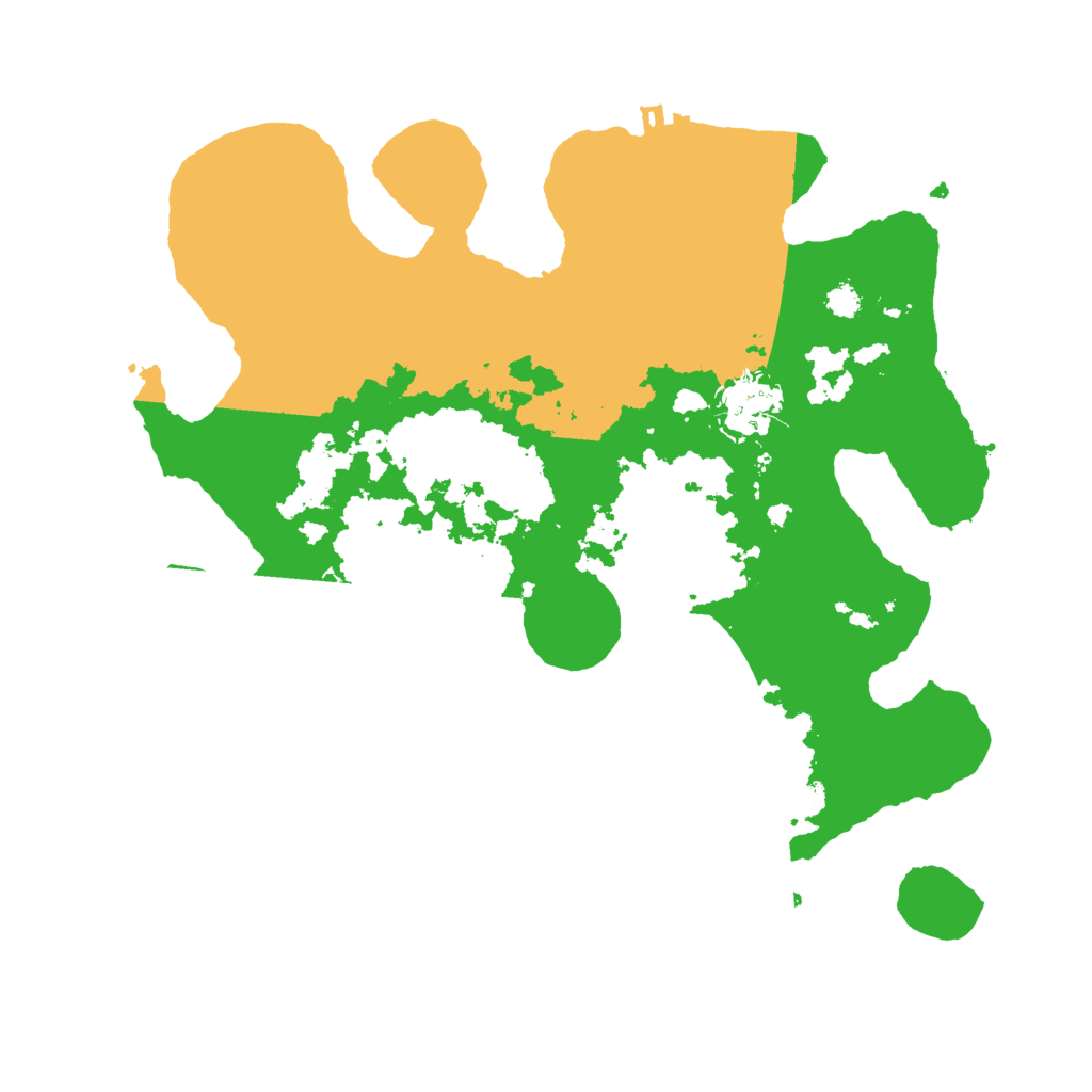Biome Rust Map: Procedural Map, Size: 3000, Seed: 20144