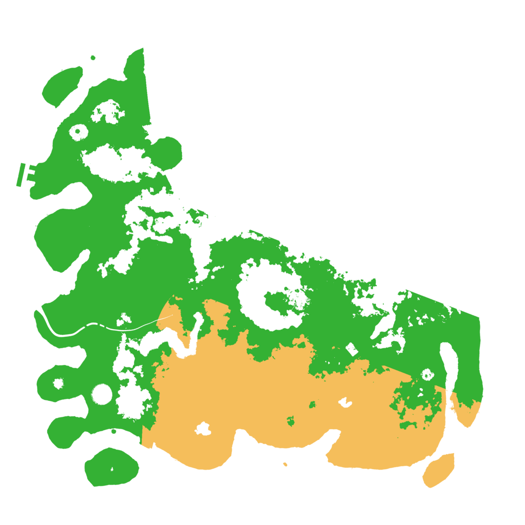 Biome Rust Map: Procedural Map, Size: 4500, Seed: 1172329846