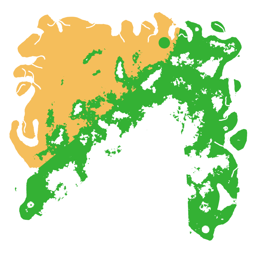 Biome Rust Map: Procedural Map, Size: 6000, Seed: 1443783944