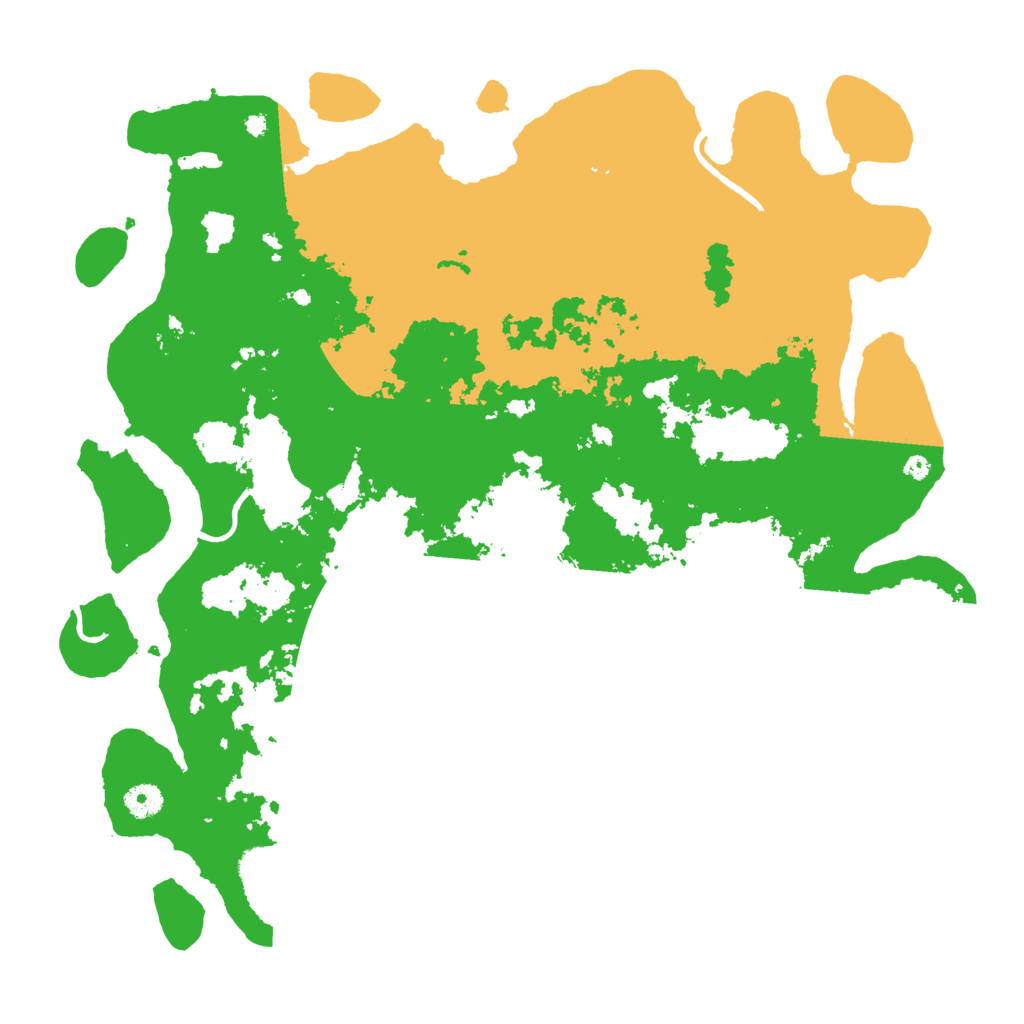Biome Rust Map: Procedural Map, Size: 4300, Seed: 172340570