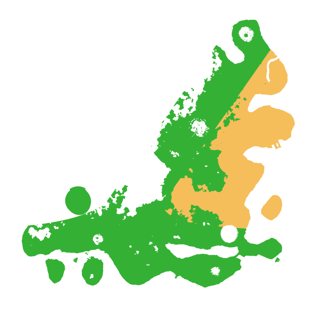 Biome Rust Map: Procedural Map, Size: 3250, Seed: 339487694