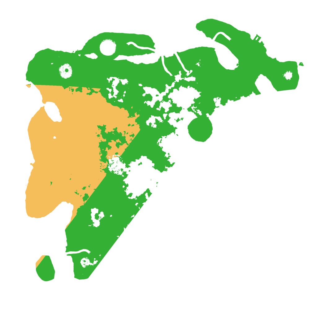 Biome Rust Map: Procedural Map, Size: 3500, Seed: 890203823