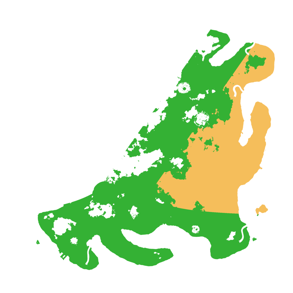 Biome Rust Map: Procedural Map, Size: 3750, Seed: 958661885