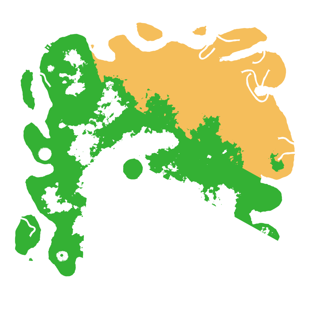 Biome Rust Map: Procedural Map, Size: 4250, Seed: 1161777943