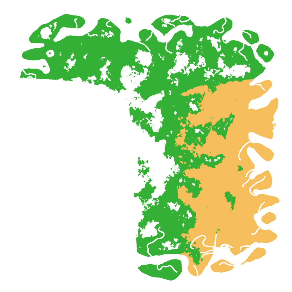 Biome Rust Map: Procedural Map, Size: 6000, Seed: 2468