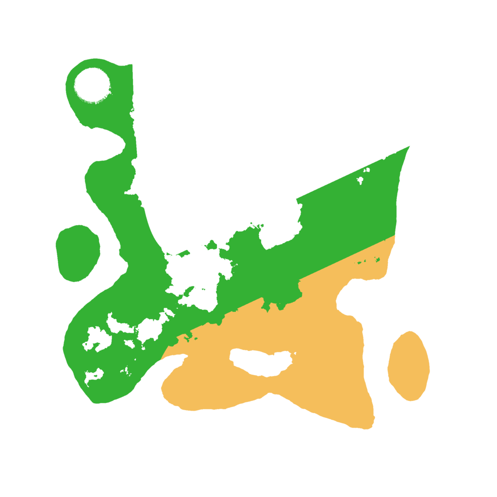 Biome Rust Map: Barren, Size: 2500, Seed: 786556