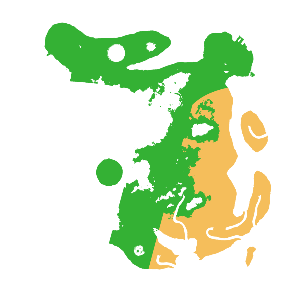 Biome Rust Map: Procedural Map, Size: 3000, Seed: 26301