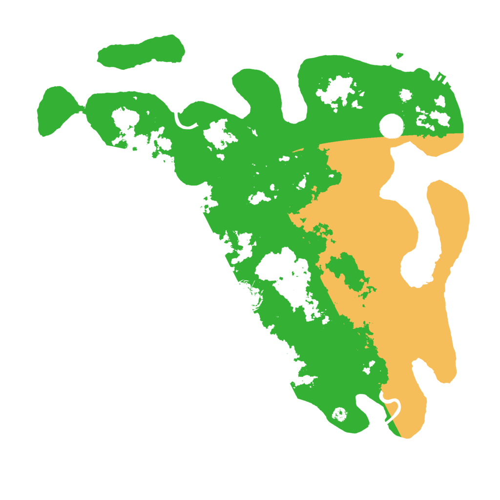 Biome Rust Map: Procedural Map, Size: 3650, Seed: 97027552