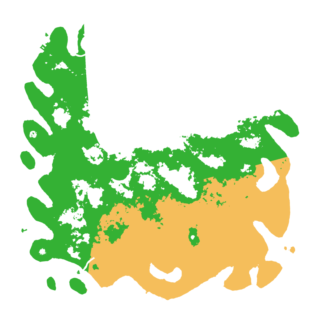 Biome Rust Map: Procedural Map, Size: 4500, Seed: 1523521952