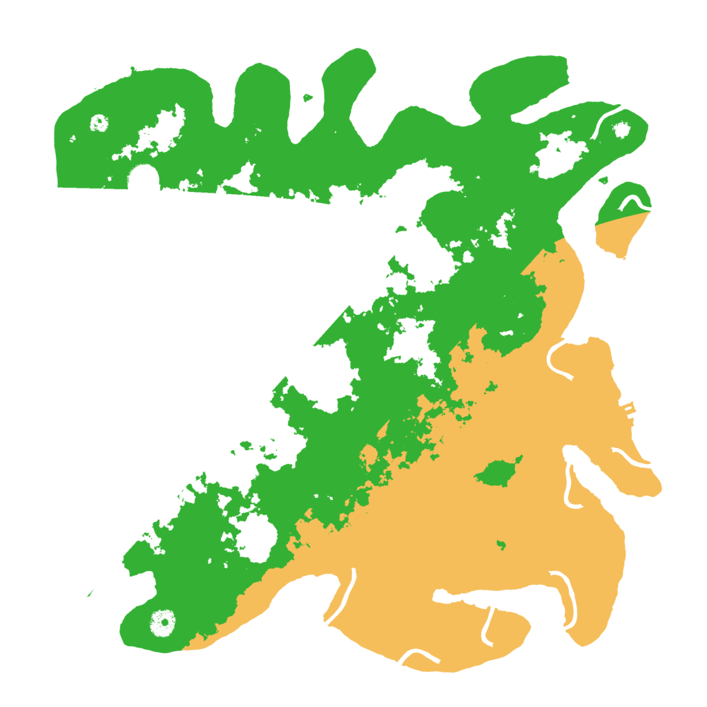 Biome Rust Map: Procedural Map, Size: 4000, Seed: 1750967871