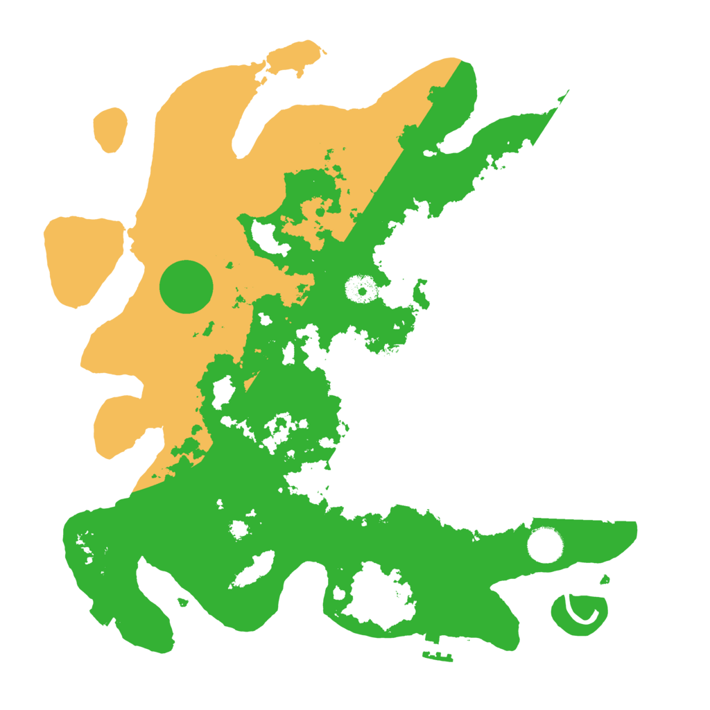 Biome Rust Map: Procedural Map, Size: 3500, Seed: 89958909