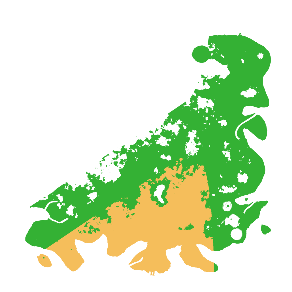 Biome Rust Map: Procedural Map, Size: 4500, Seed: 1483355441