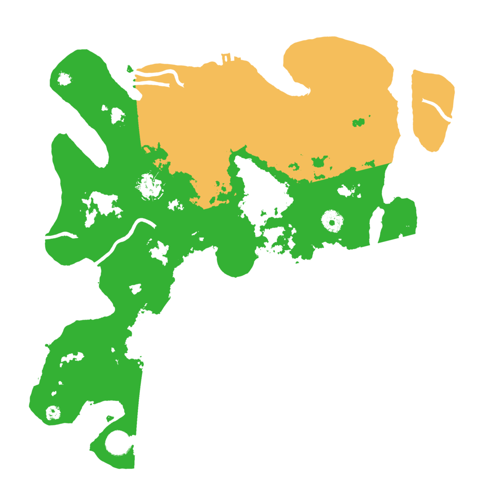 Biome Rust Map: Procedural Map, Size: 3500, Seed: 1333560892