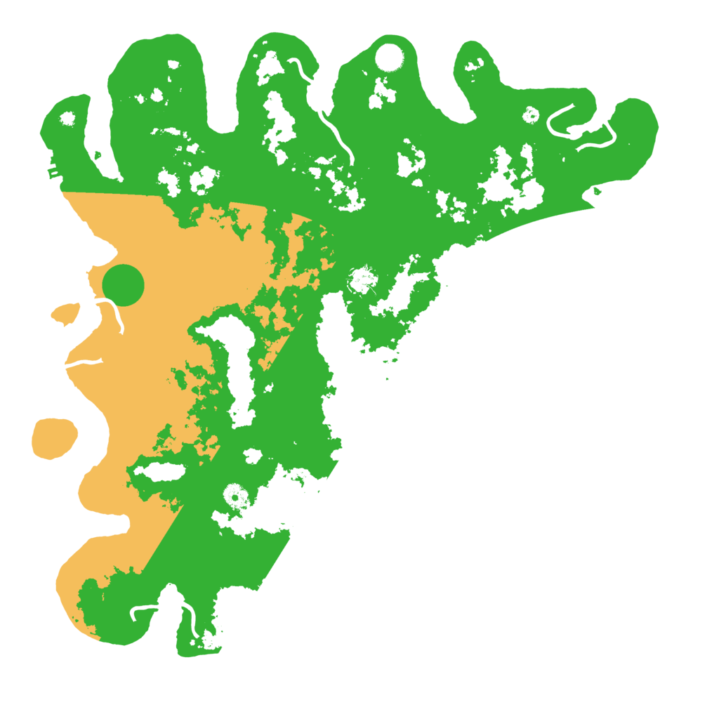 Biome Rust Map: Procedural Map, Size: 4500, Seed: 7628390