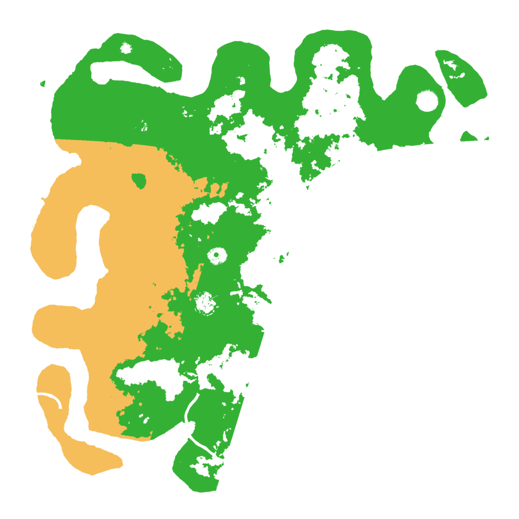 Biome Rust Map: Procedural Map, Size: 4300, Seed: 161651919
