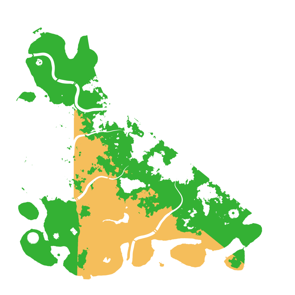 Biome Rust Map: Procedural Map, Size: 4500, Seed: 74864296