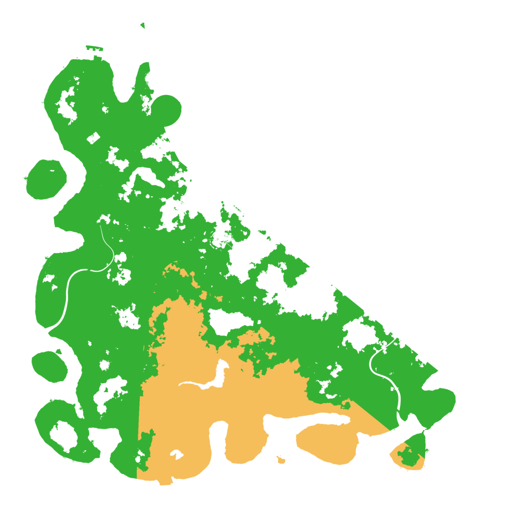 Biome Rust Map: Procedural Map, Size: 4500, Seed: 74864296