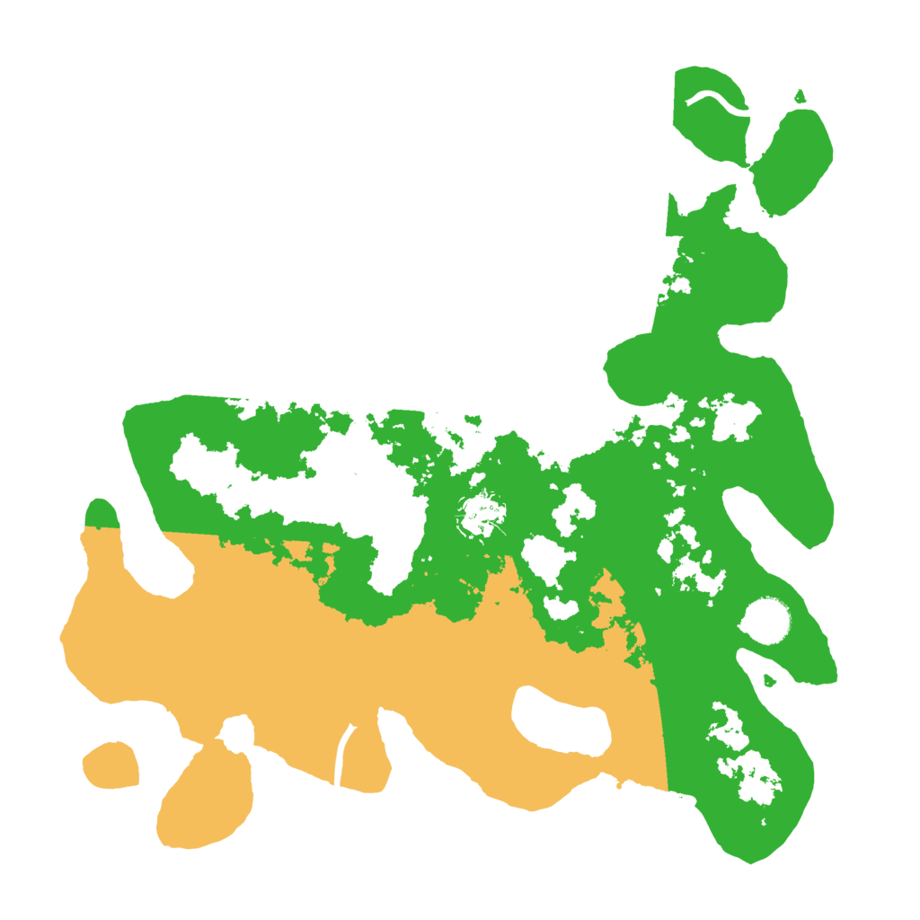 Biome Rust Map: Procedural Map, Size: 3500, Seed: 73466379