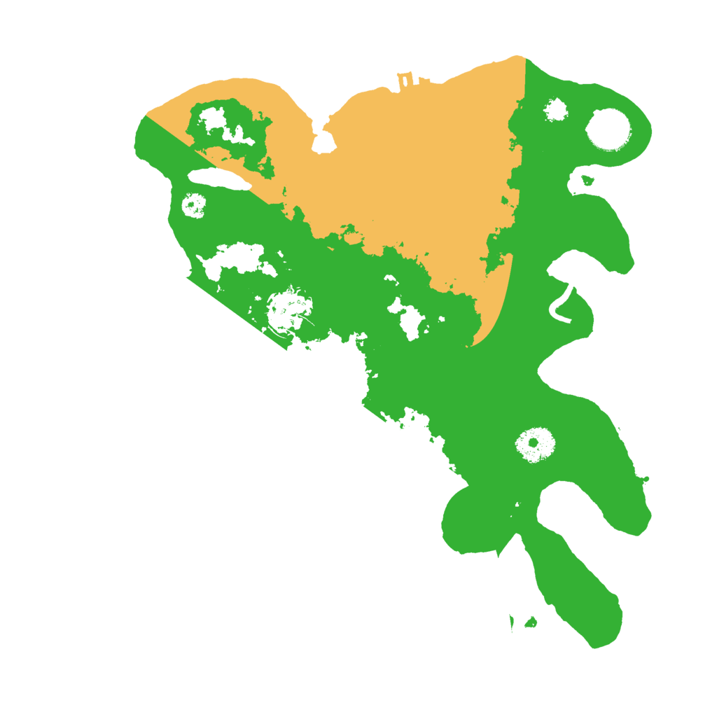 Biome Rust Map: Procedural Map, Size: 3000, Seed: 28239