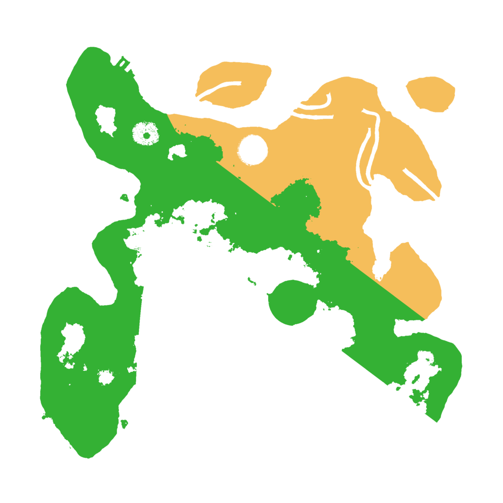 Biome Rust Map: Procedural Map, Size: 3000, Seed: 744706402