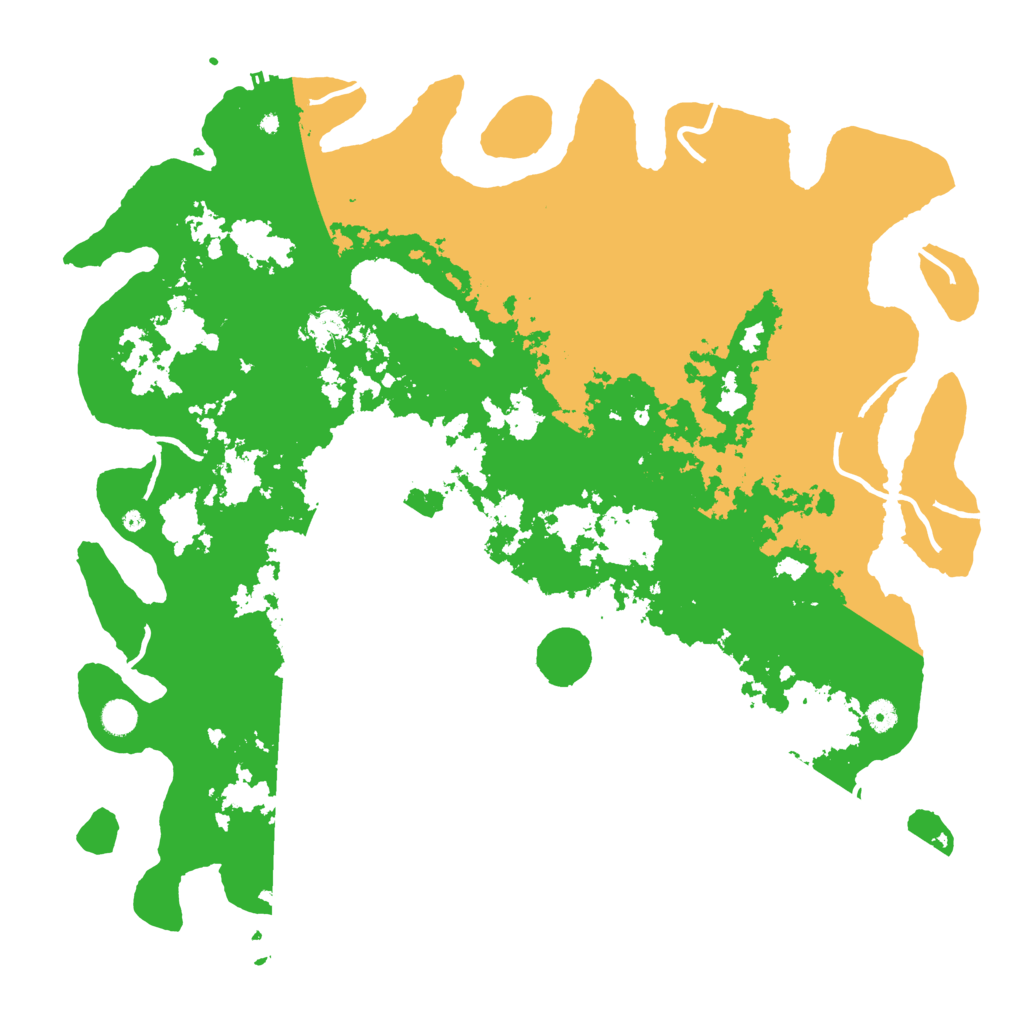 Biome Rust Map: Procedural Map, Size: 5000, Seed: 234101296