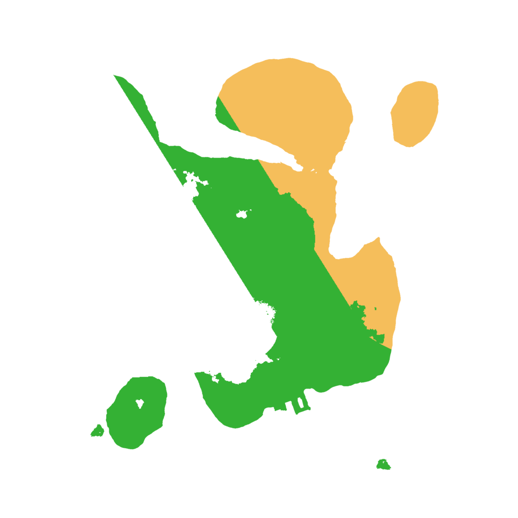 Biome Rust Map: Procedural Map, Size: 2000, Seed: 49741176