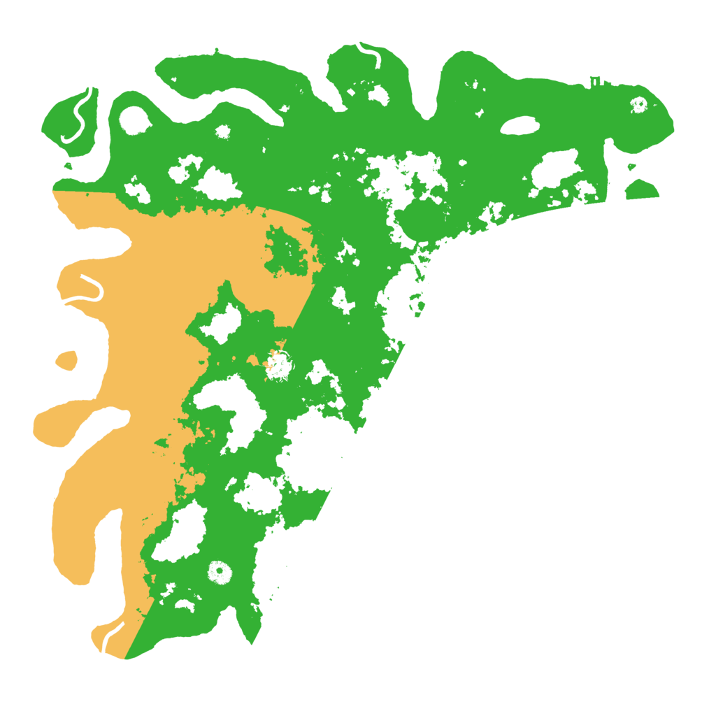 Biome Rust Map: Procedural Map, Size: 4550, Seed: 8426557