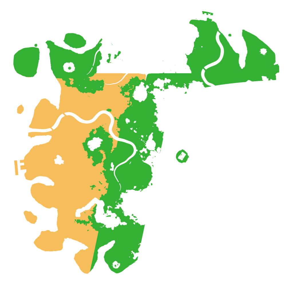 Biome Rust Map: Procedural Map, Size: 4000, Seed: 353708070