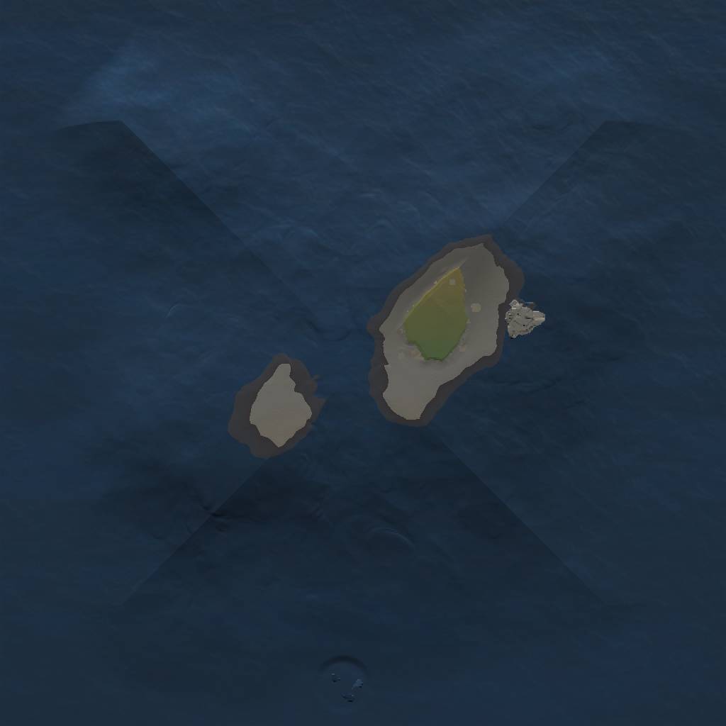 Rust Map: Procedural Map, Size: 1000, Seed: 1213123123, 3 Monuments